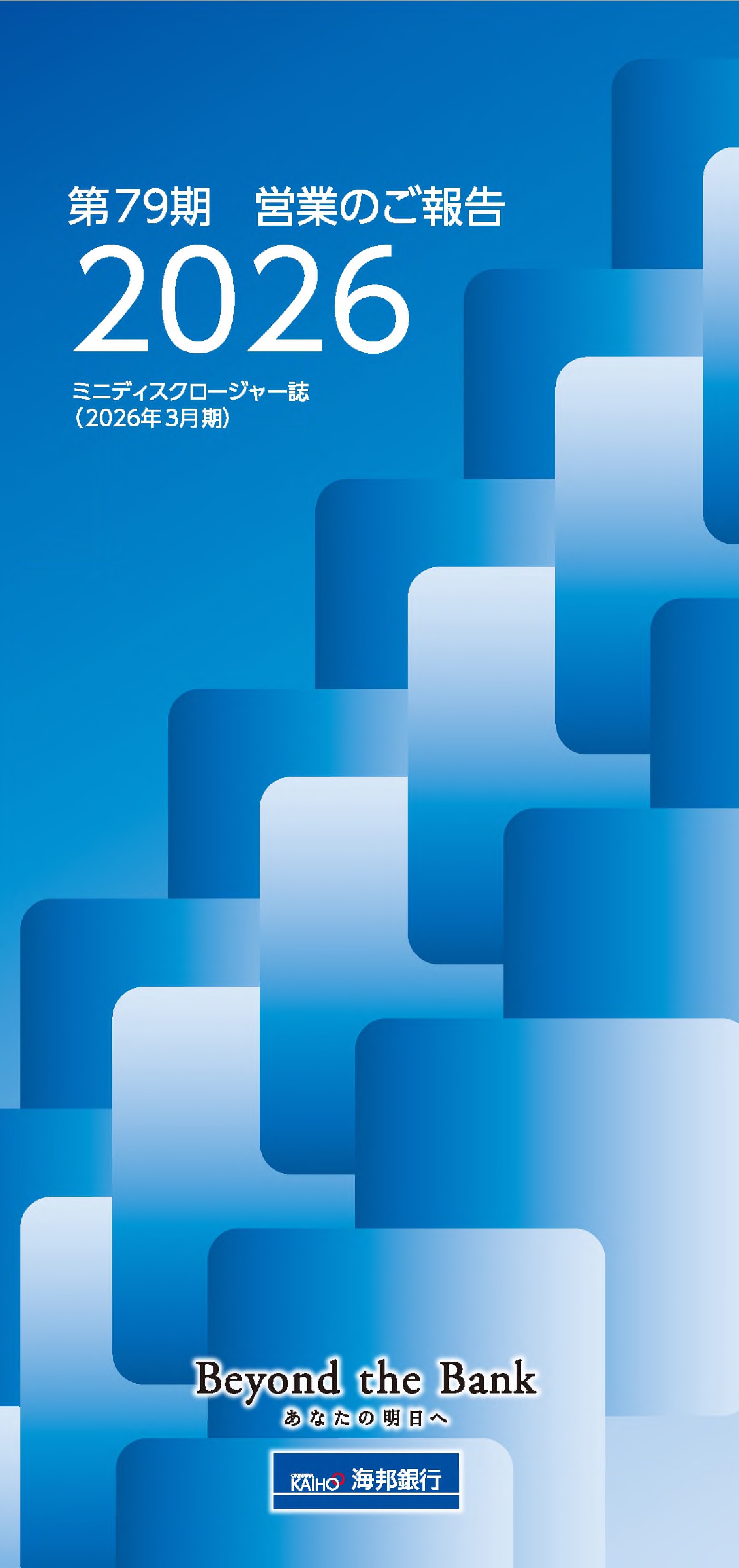 ディスクロージャー誌 | 沖縄海邦銀行